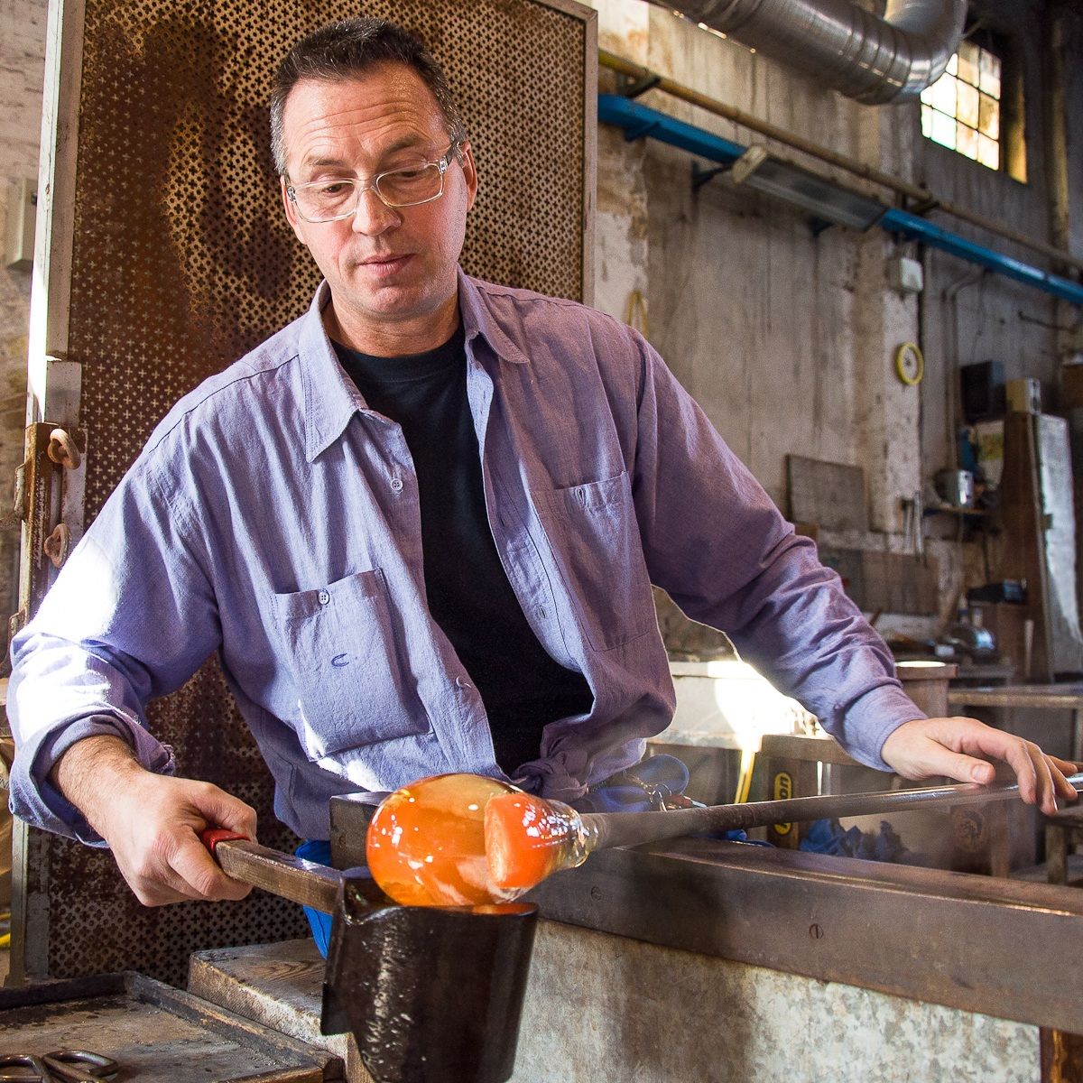 Lavorazione del vetro