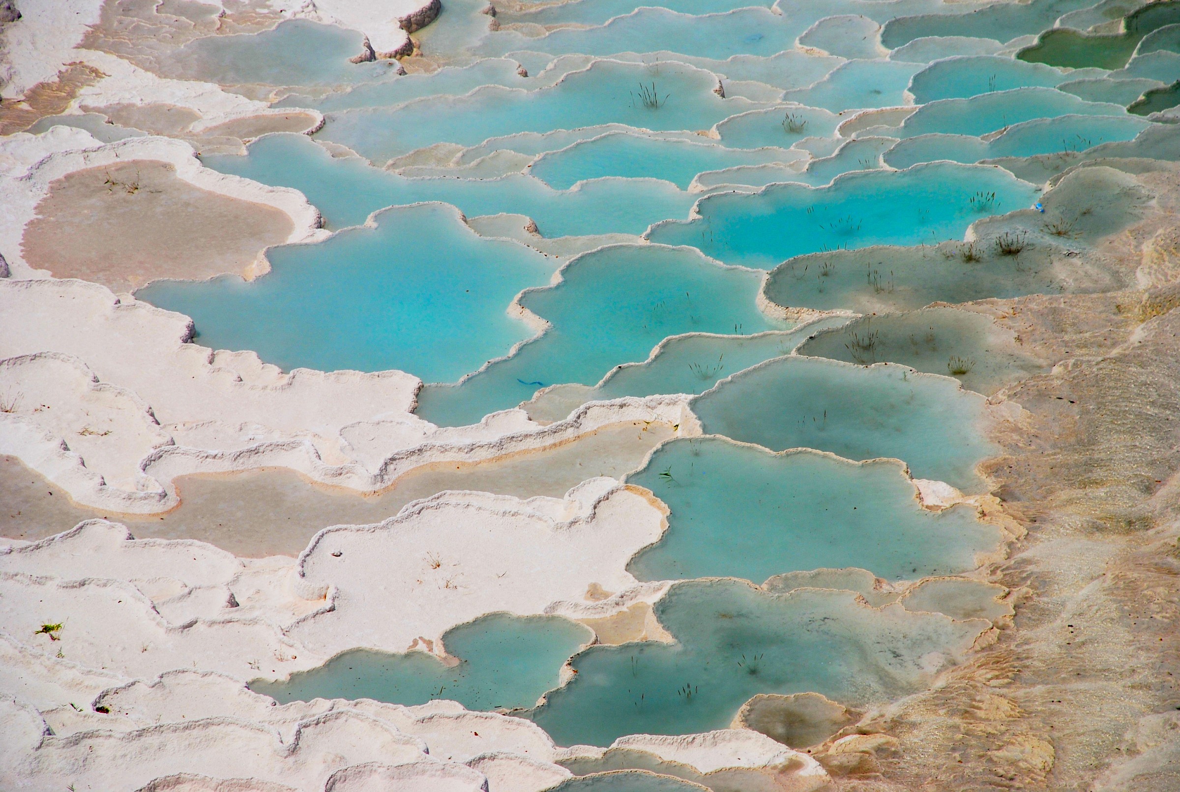The embroidery of Pamukkale