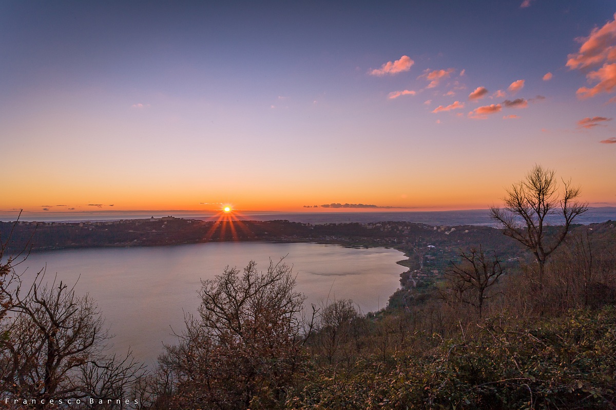 Castel Gandolfo tramonto