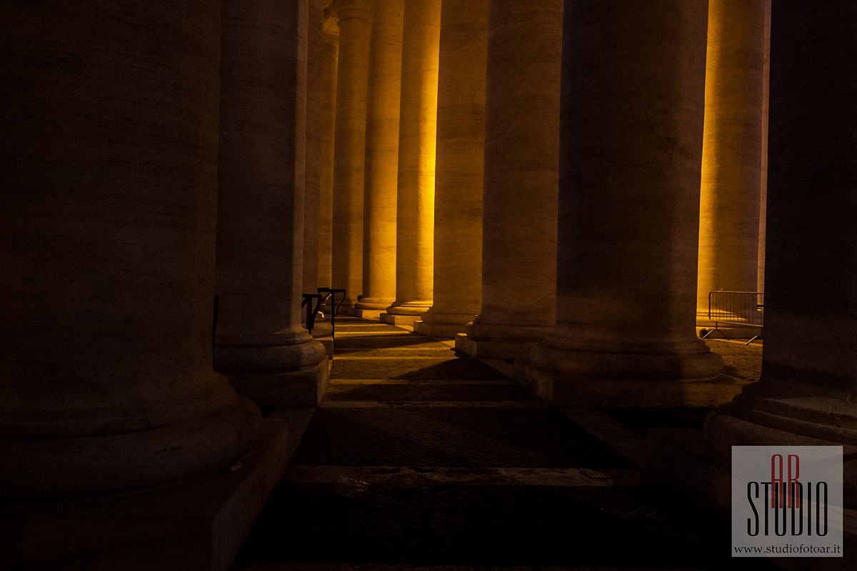 le colonne di San Pietro in Roma
