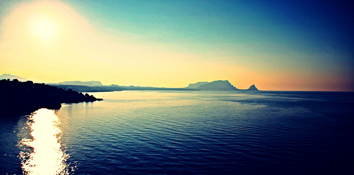 vista di Capo Zafferano