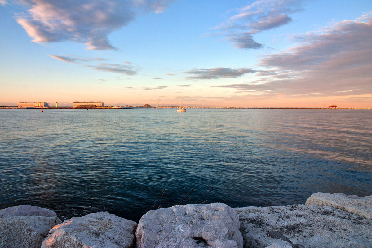 The colors of the sunset