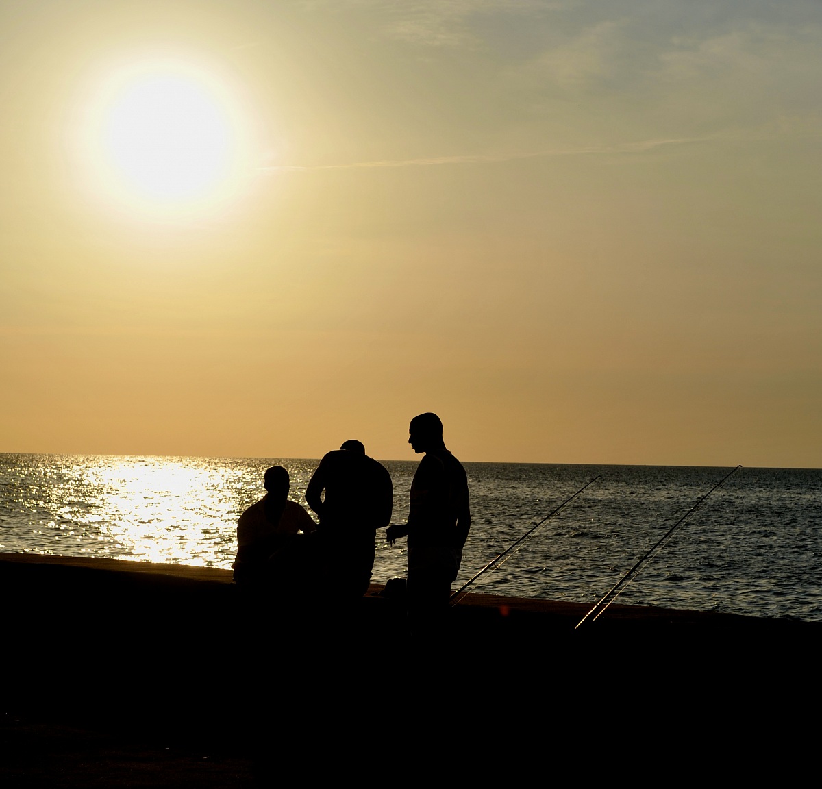 Malecon at sunset