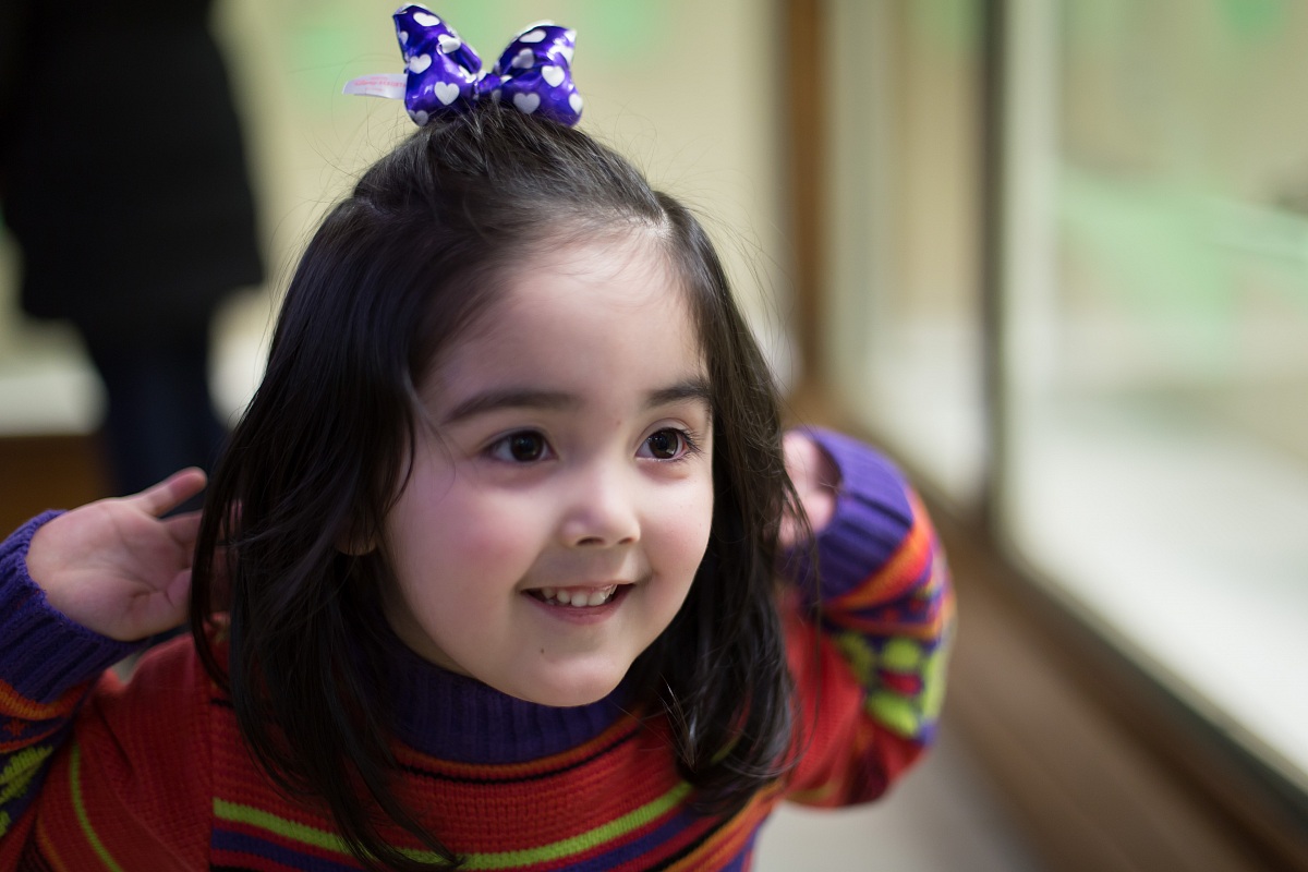 Fuoco punto centrale a diaframma aperto 50mm