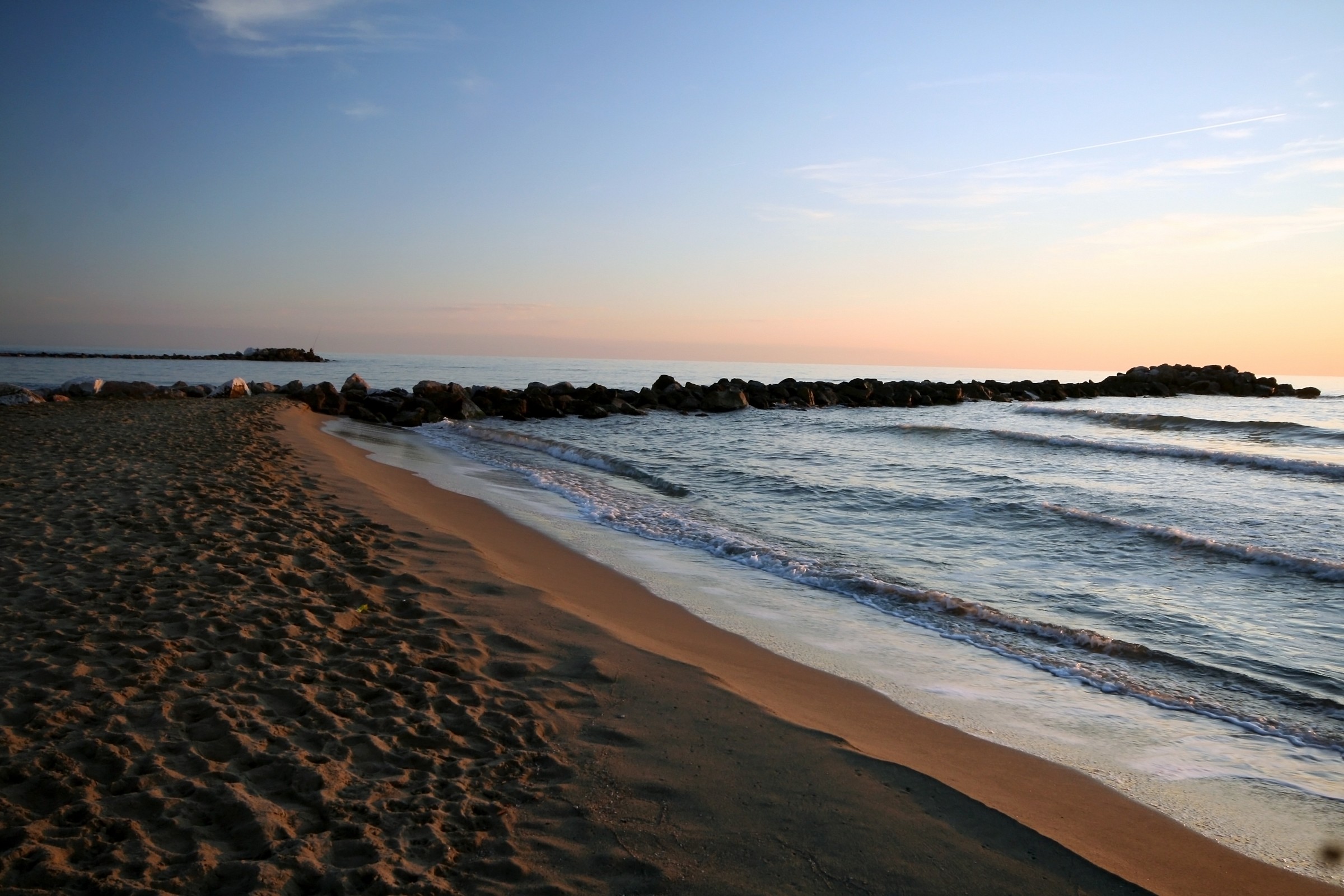 Tramonto a Marina di Massa
