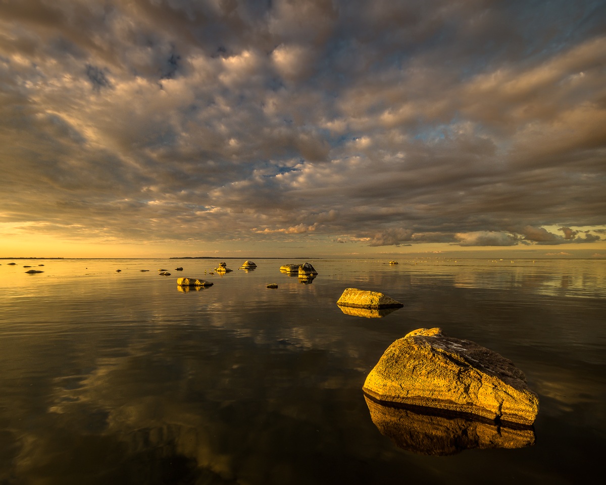 nella luce della sera