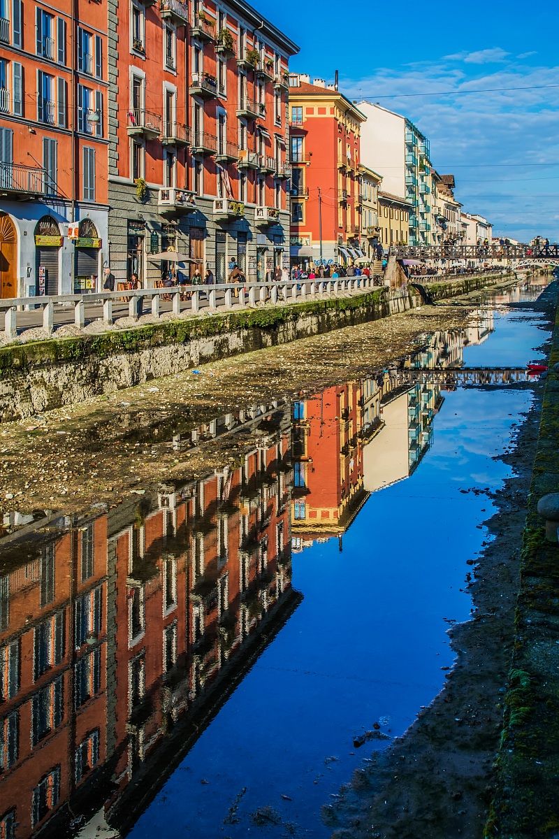 Riflessi sul Naviglio