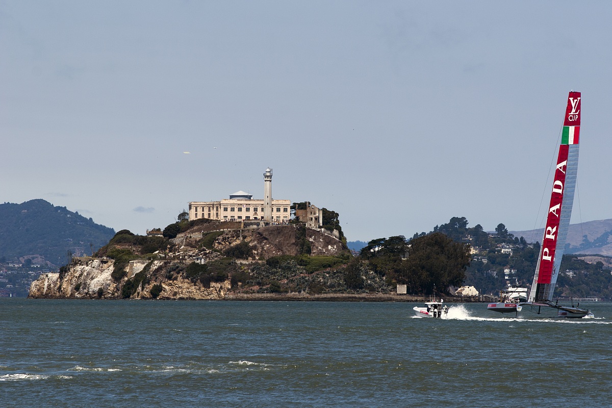 Luna Rossa & Alcatraz Island - San Francisco
