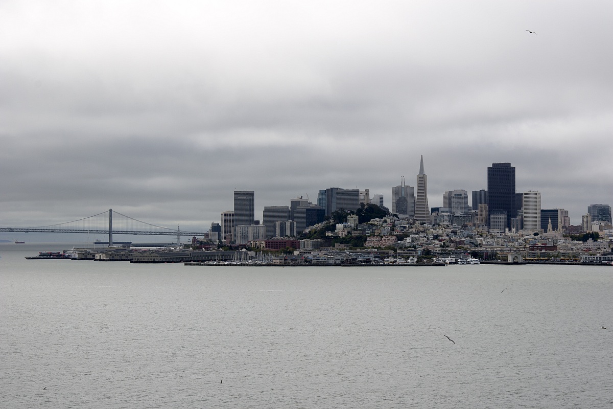 San Francisco from Alcatraz Island