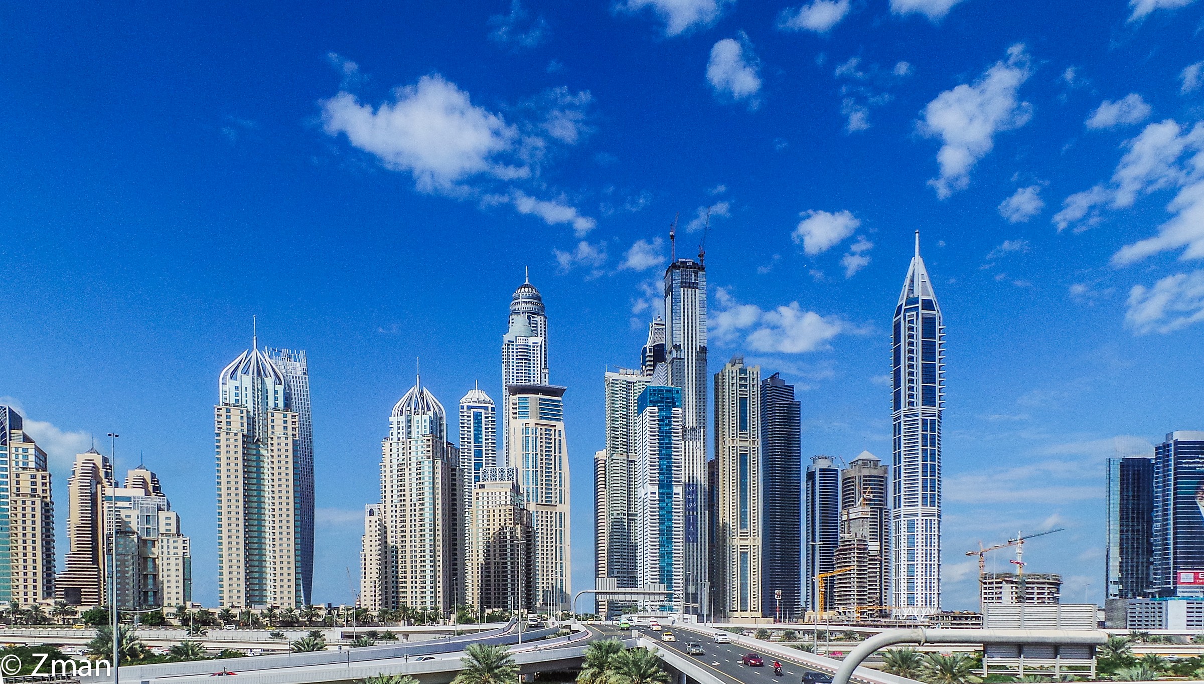 Dubai Marina Skyline