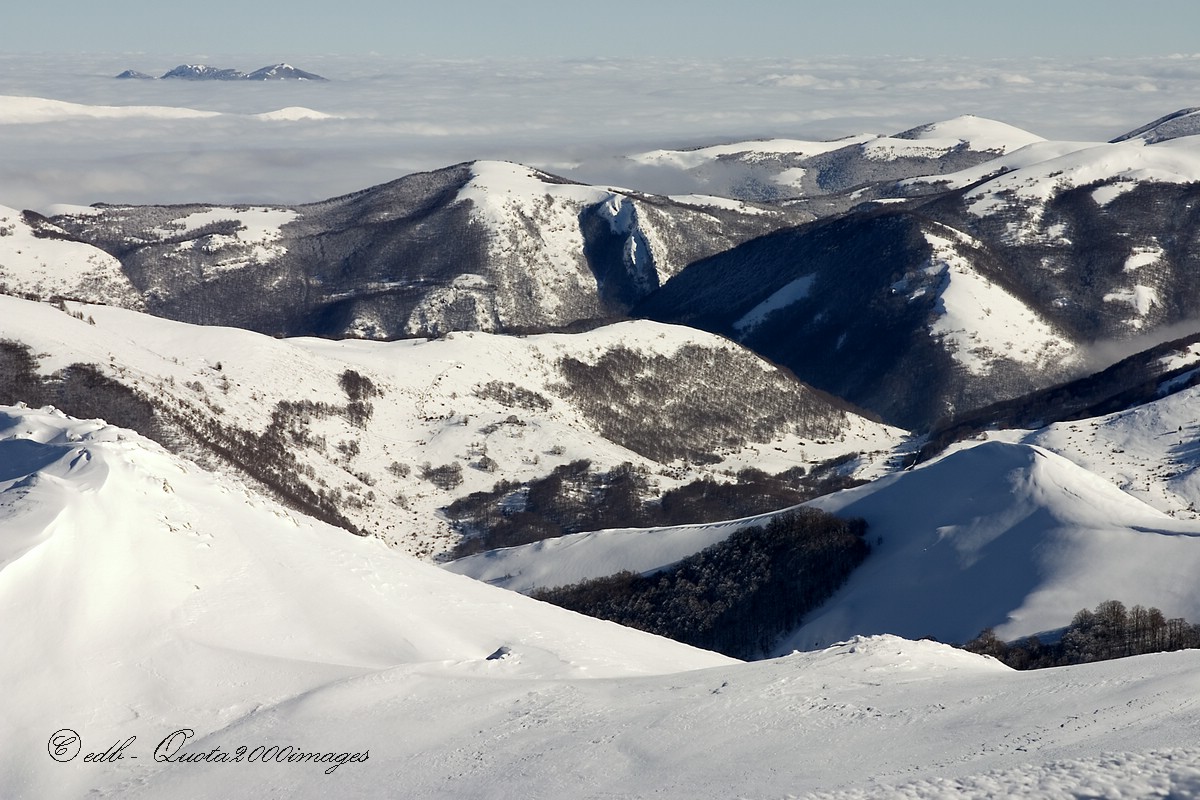 Winter: the great white blanket was spread
