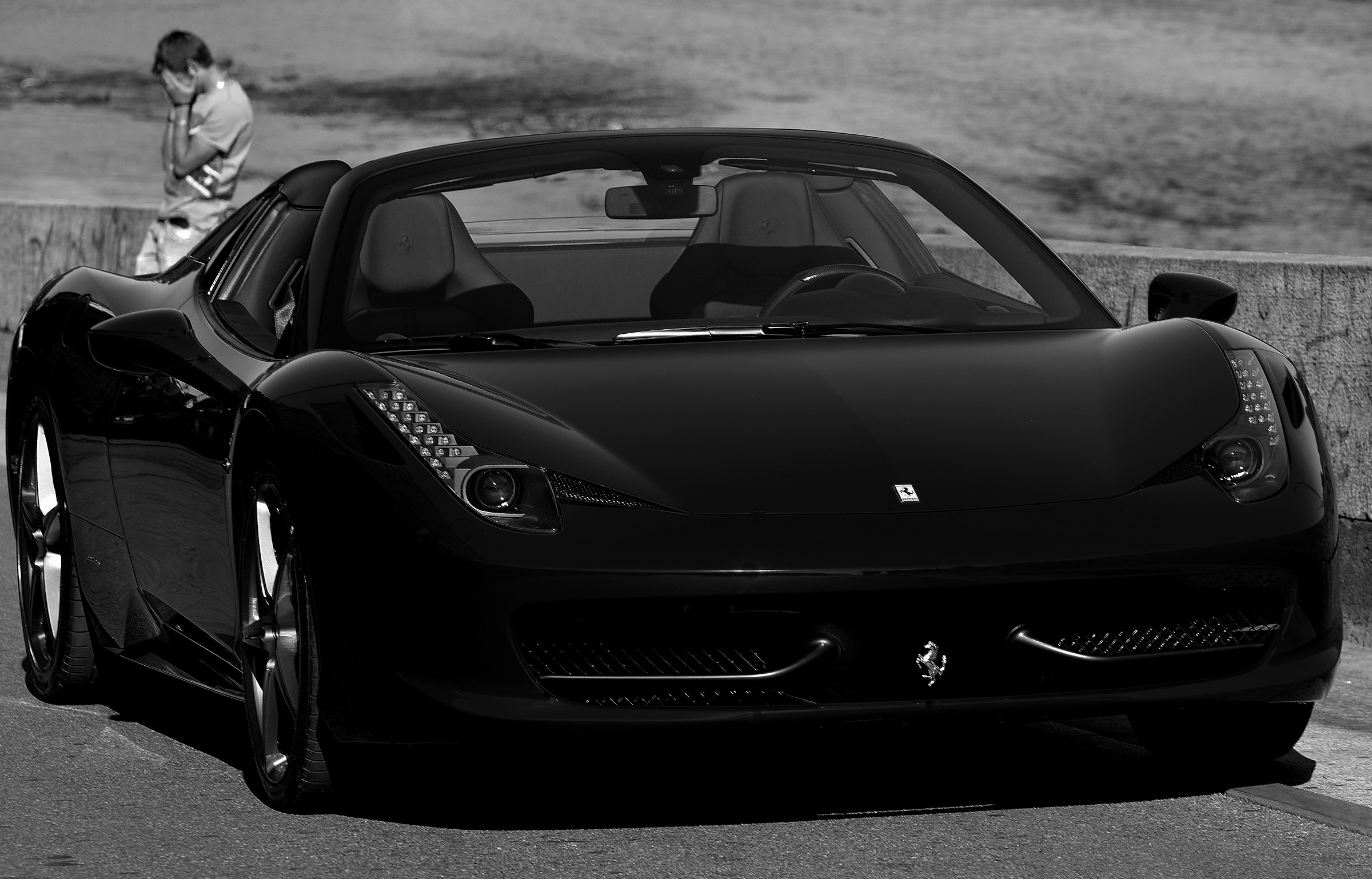 A Ferrari does not give happiness .............