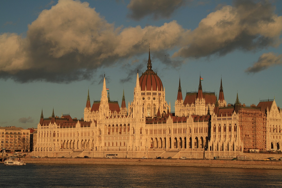 Budapest - palazzo del parlamento