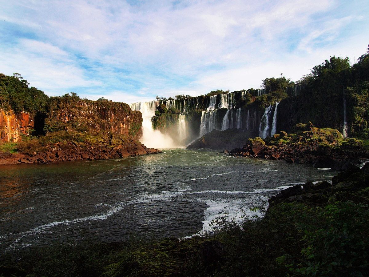 Of the Iguazu Falls.