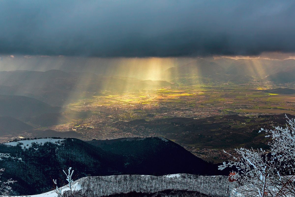 from the mountains to the valley