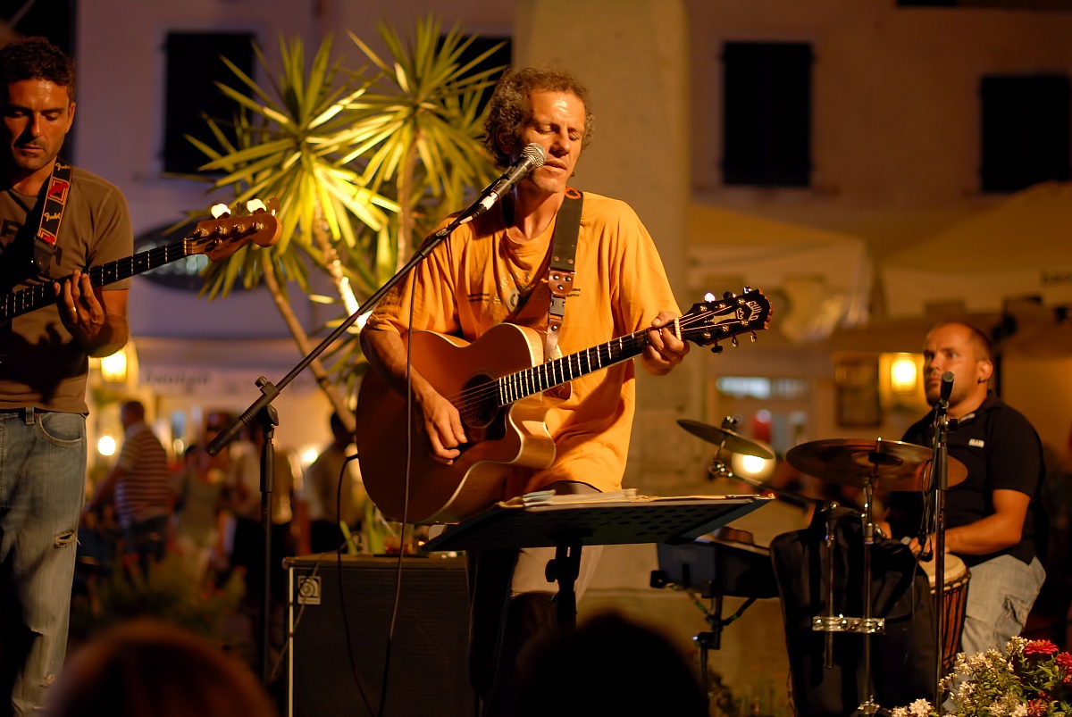 Concerto in piazza sull'Elba