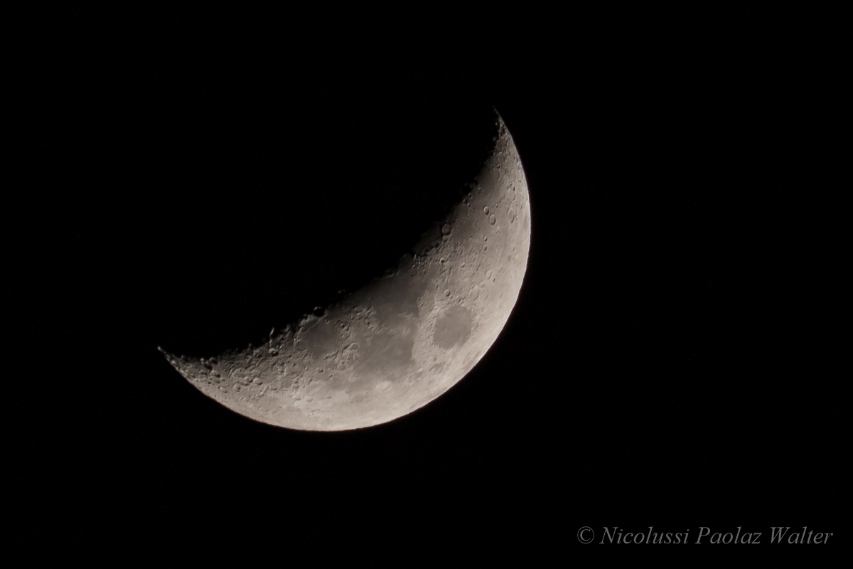 La luna del 6 marzo 2014