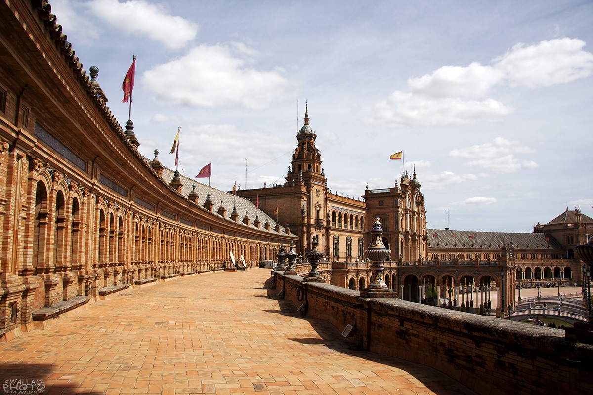 Plaza de Espana in Seville