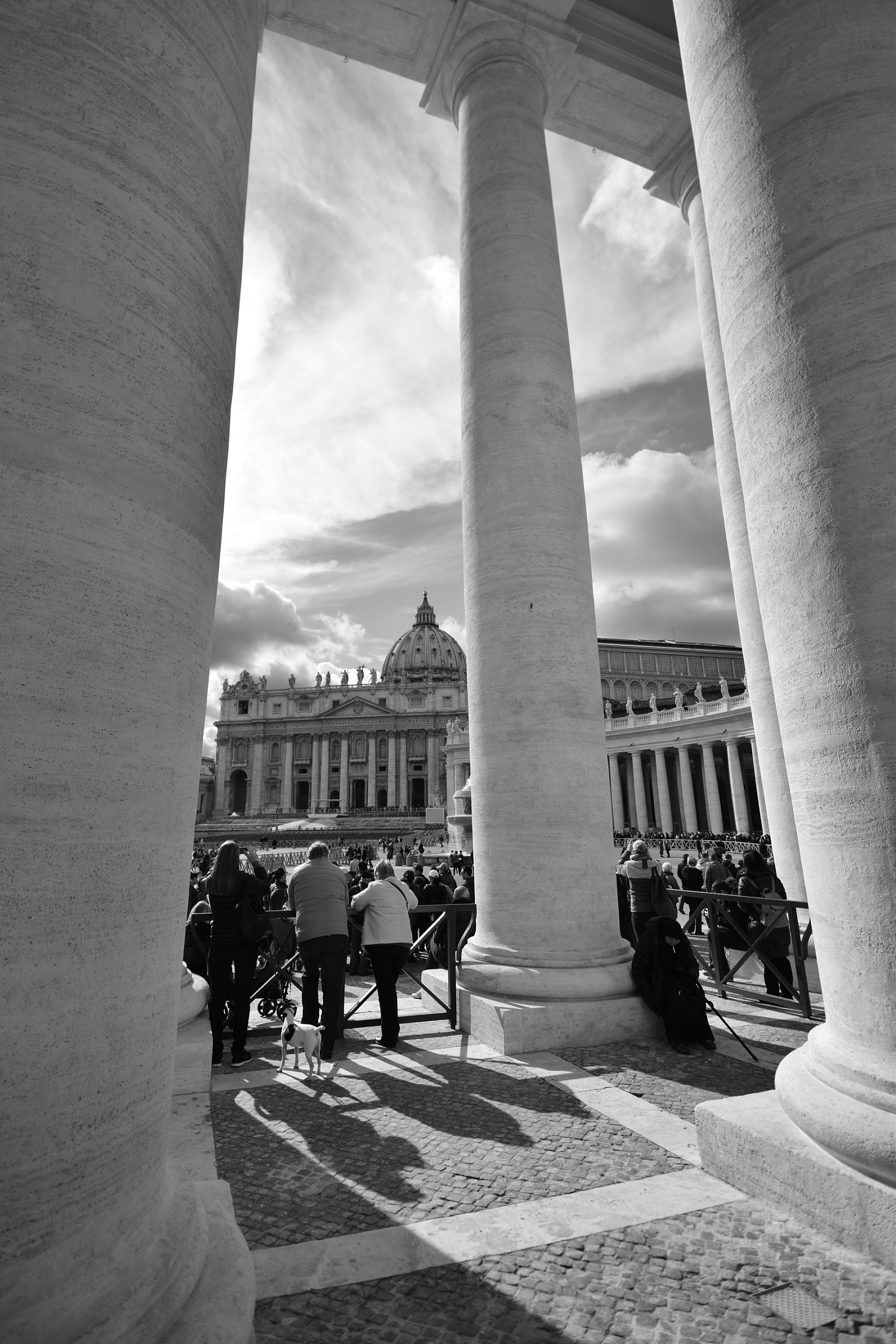 La mendicante e la sigaretta