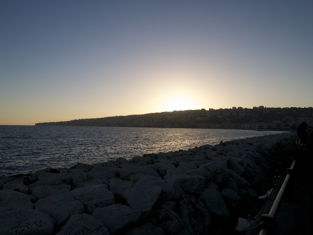 Posillipo view from Via Caracciolo
