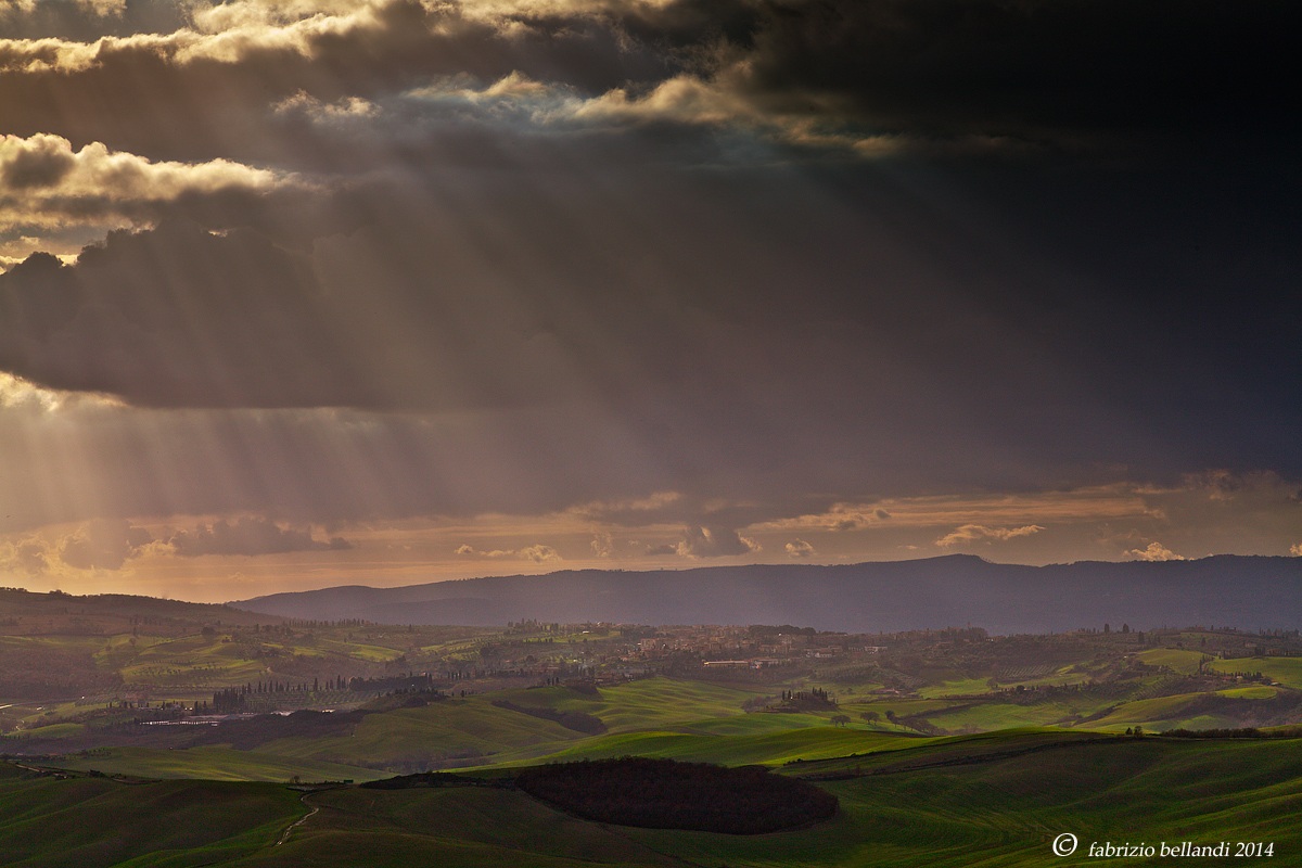 Dalle mura di Pienza