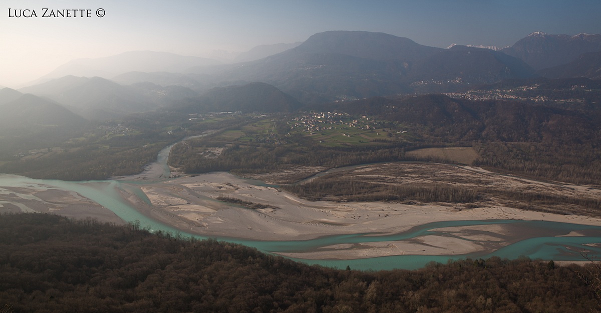 Fiume Tagliamento da Monte Ragogna
