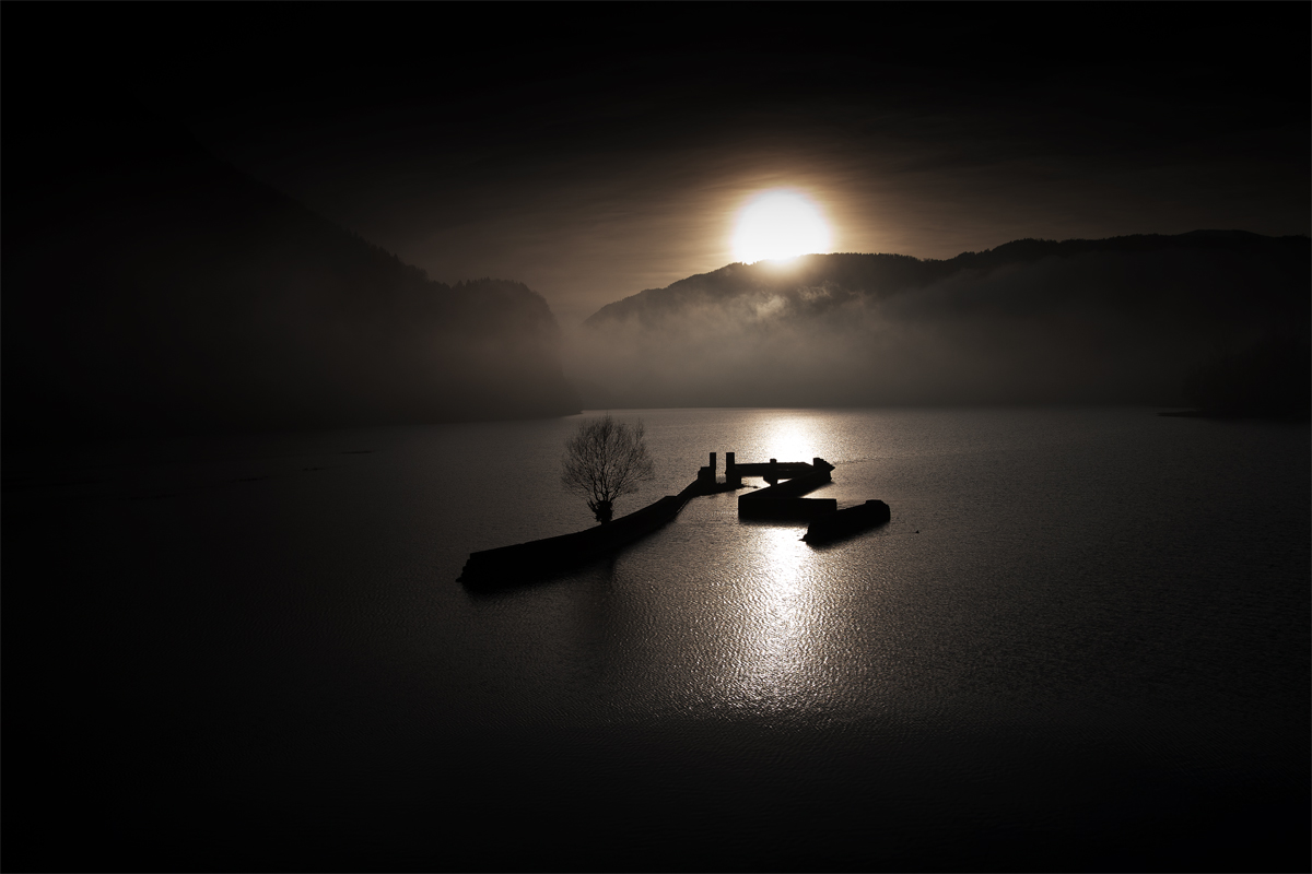 the magical lake Corlo