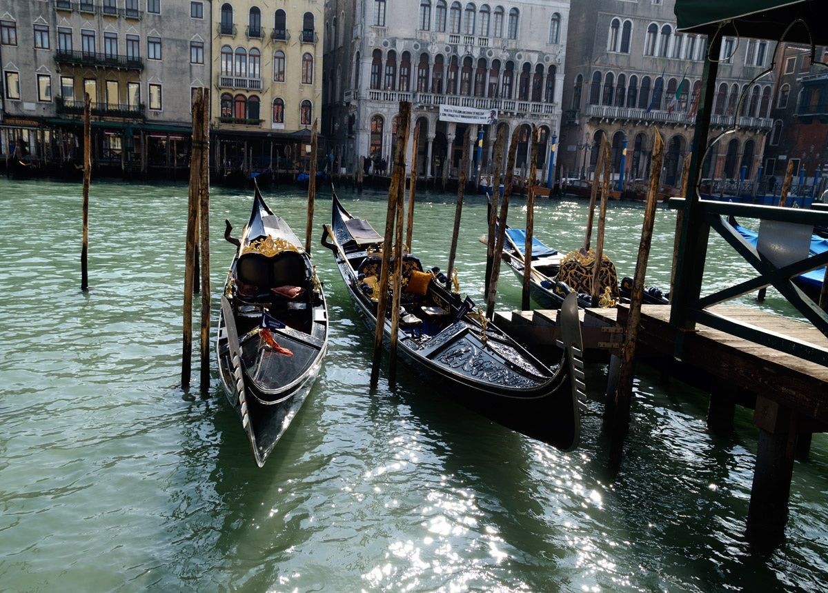 Among the Calli Of Venice