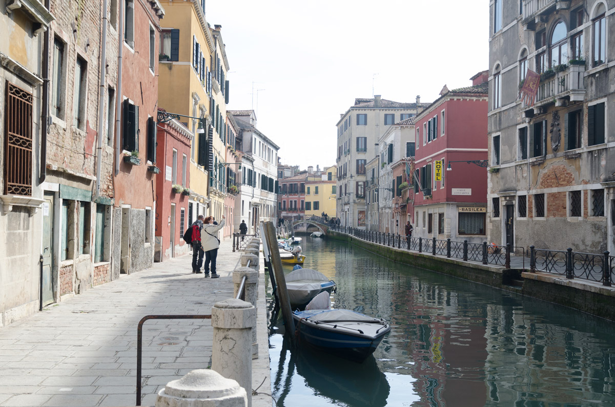 Among the Calli Of Venice