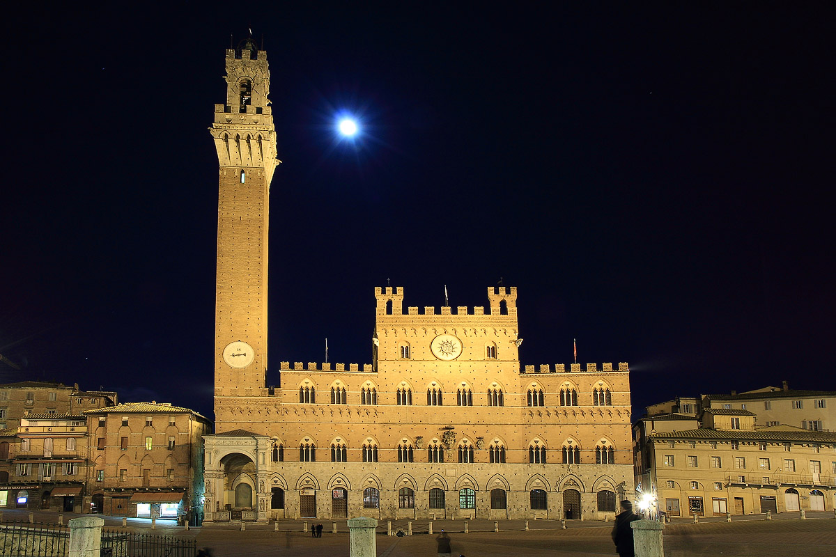 Siena -monumento Italiano