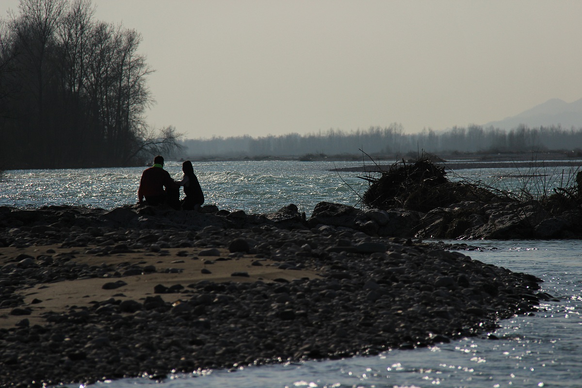 On the banks of the Piave