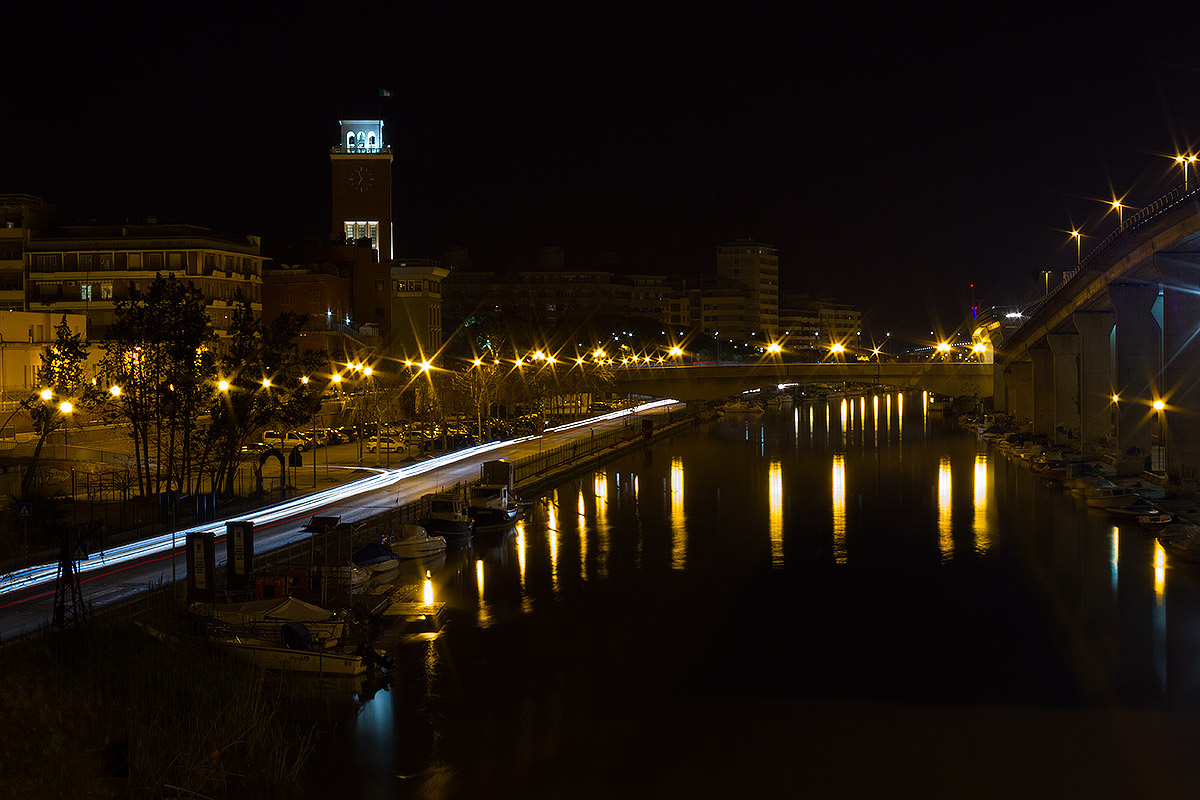 Channel port on the river Pescara - Pescara (Abruzzo)