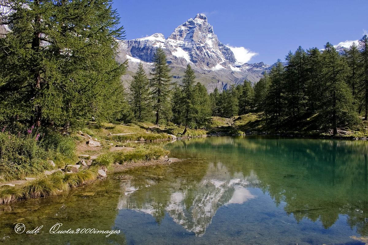 lago blu e cervino