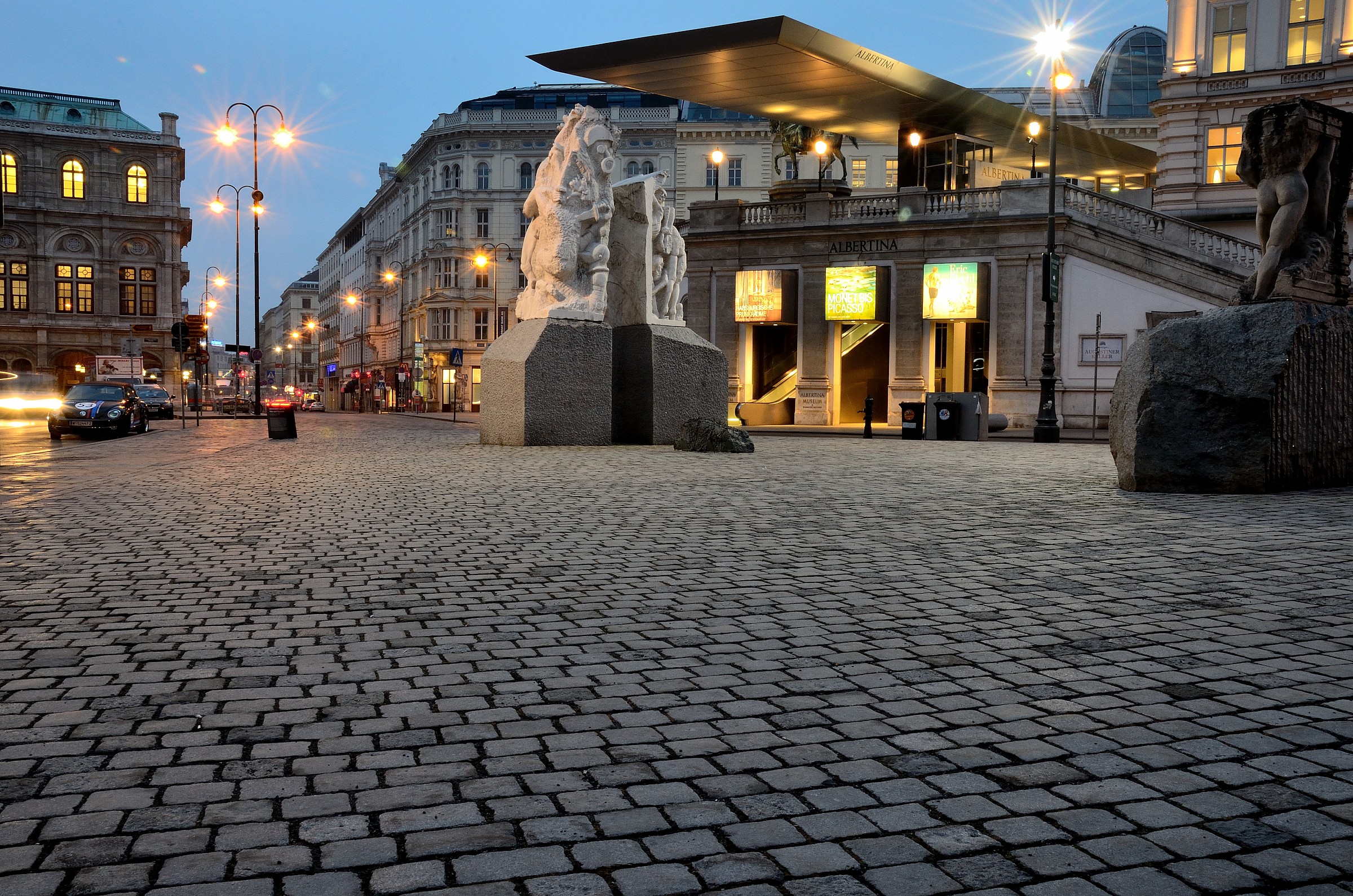 Vienna - The Albertina dawn