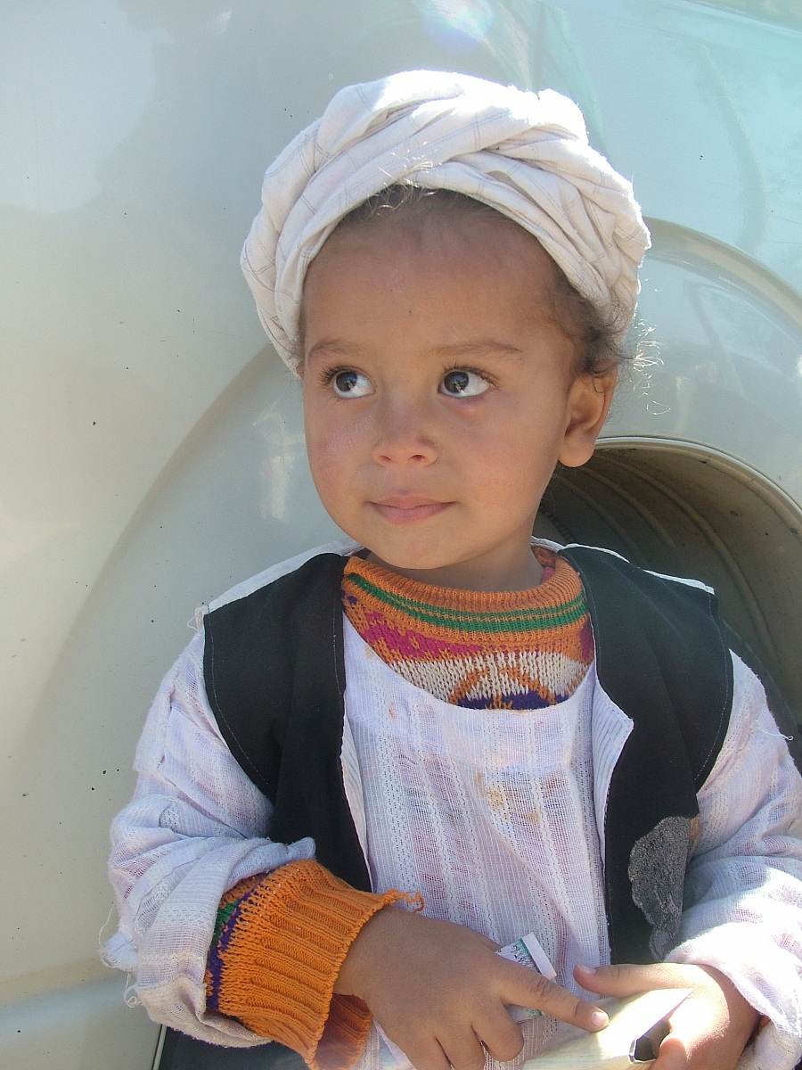 child to assuan (Egypt)