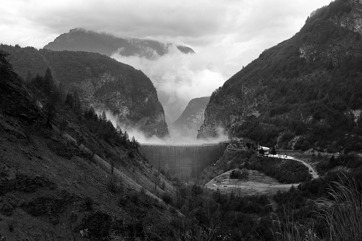 The Vajont in autumn