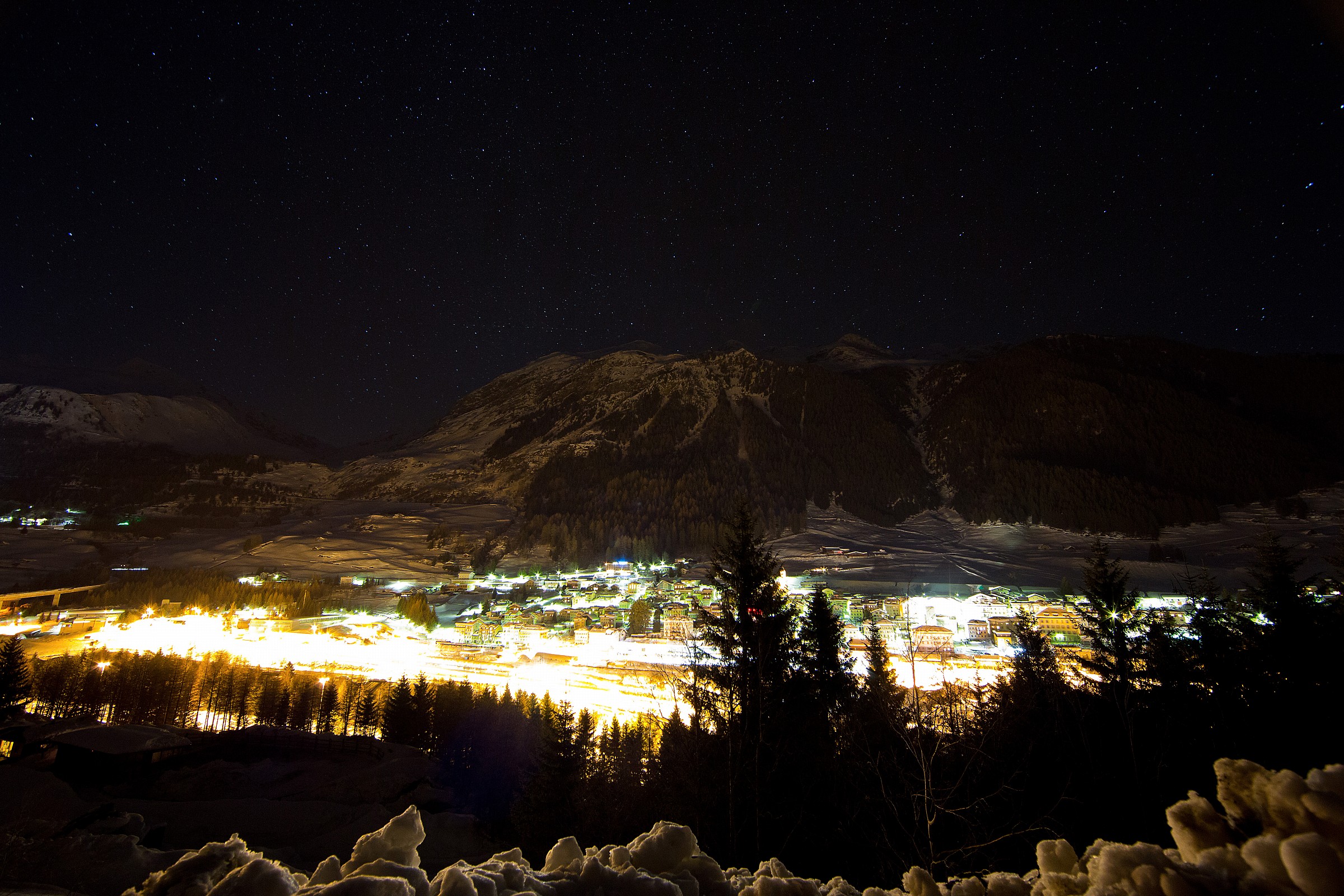 airolo country night