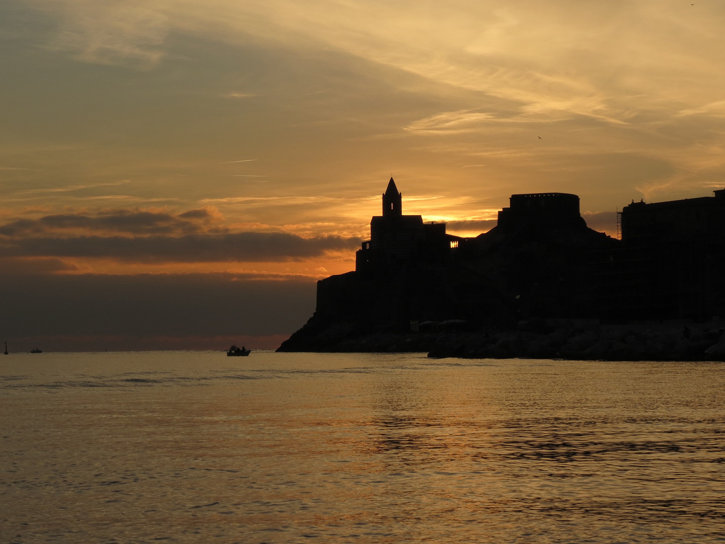 Tramonto a Portovenere