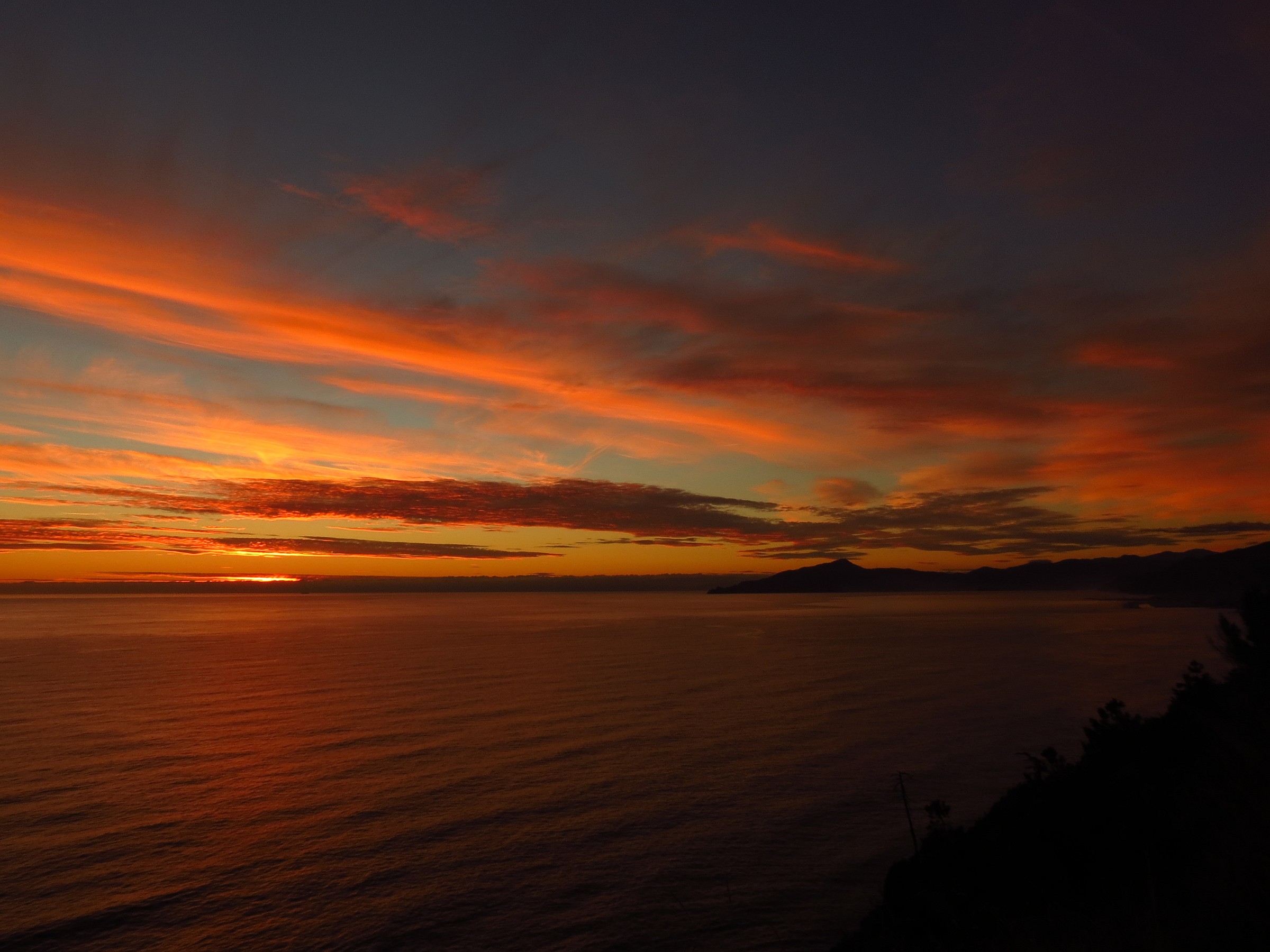 Sunset in the Tigullio