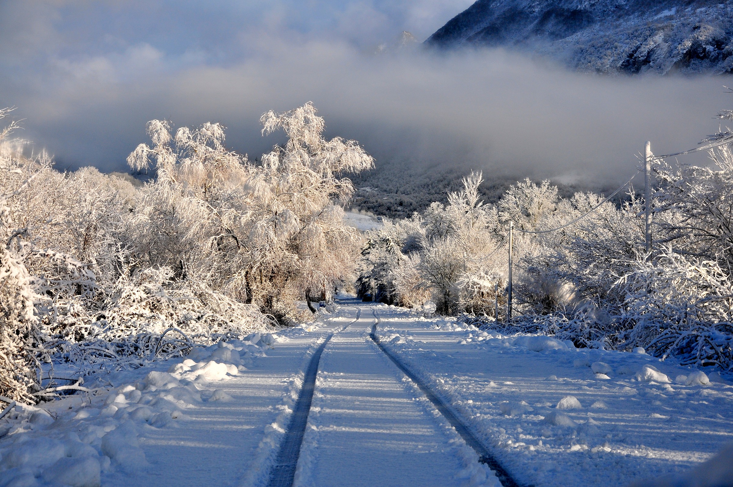 Paesaggio innevato