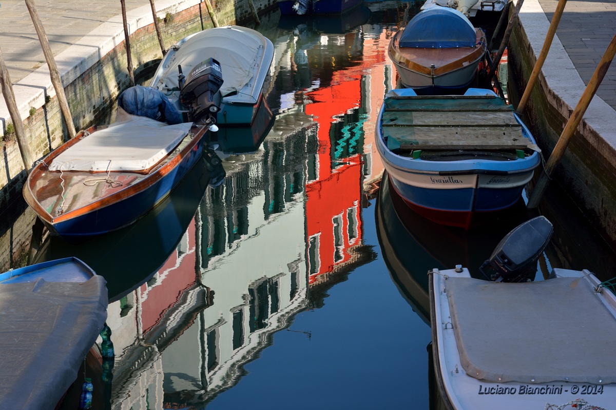Riflessi a Burano