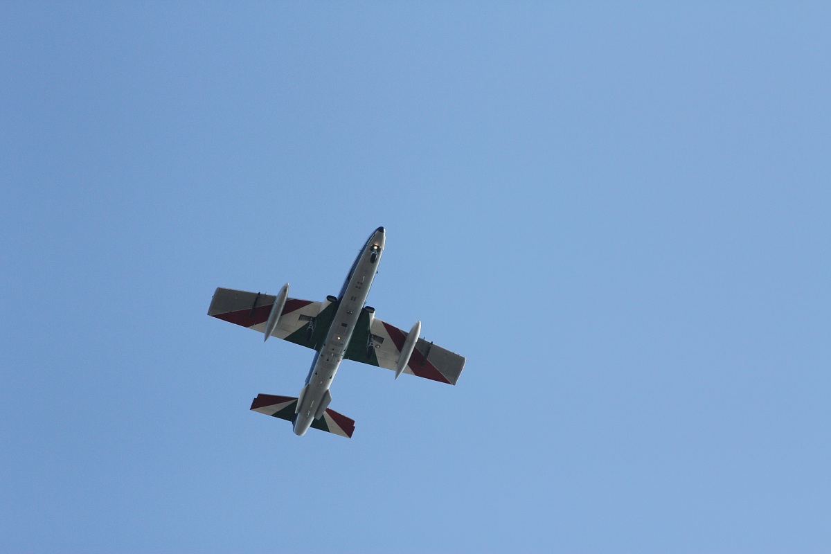 esercitazione frecce tricolori - lignano 12.03.2014