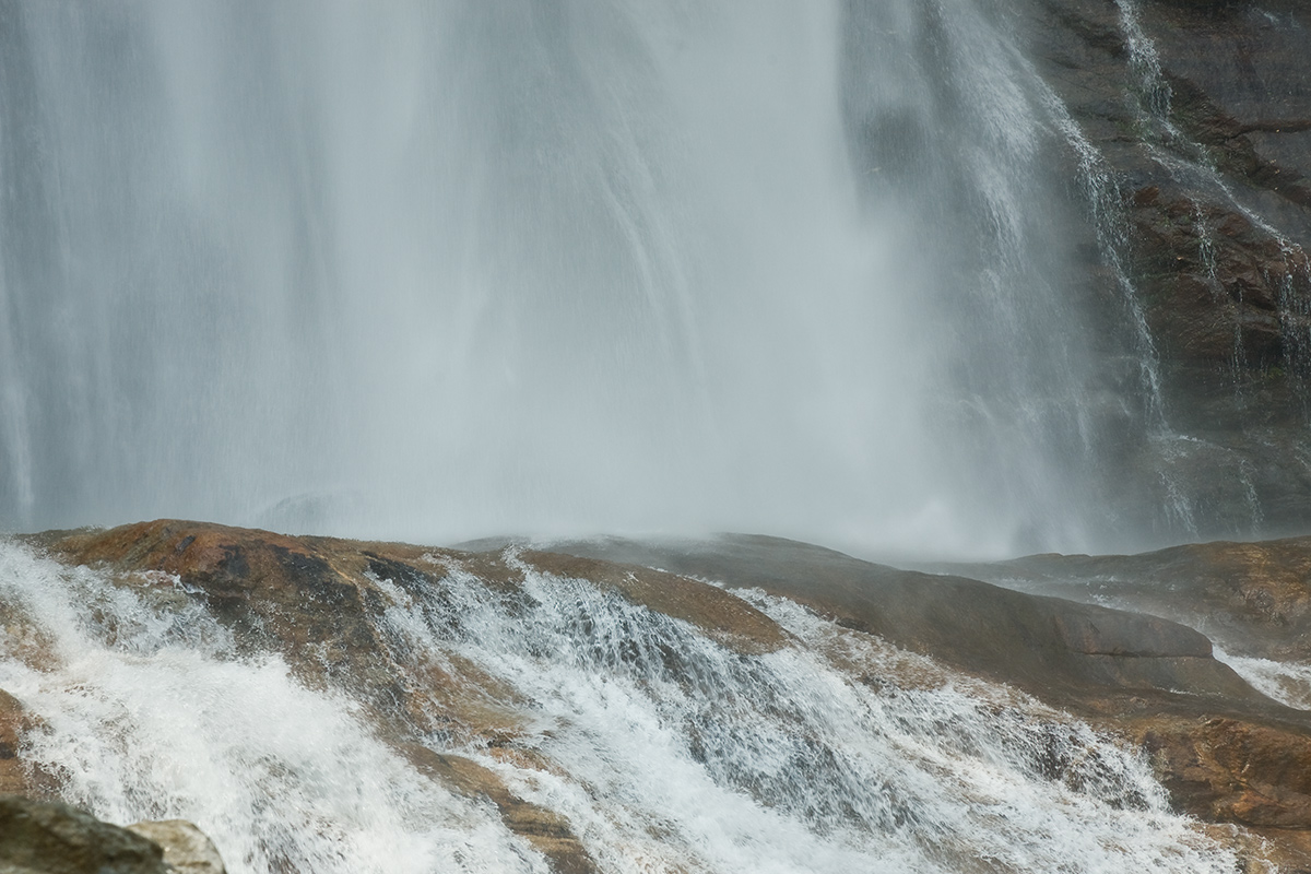 Waterfall Acquafraggia, Piuro (province Sondrio)