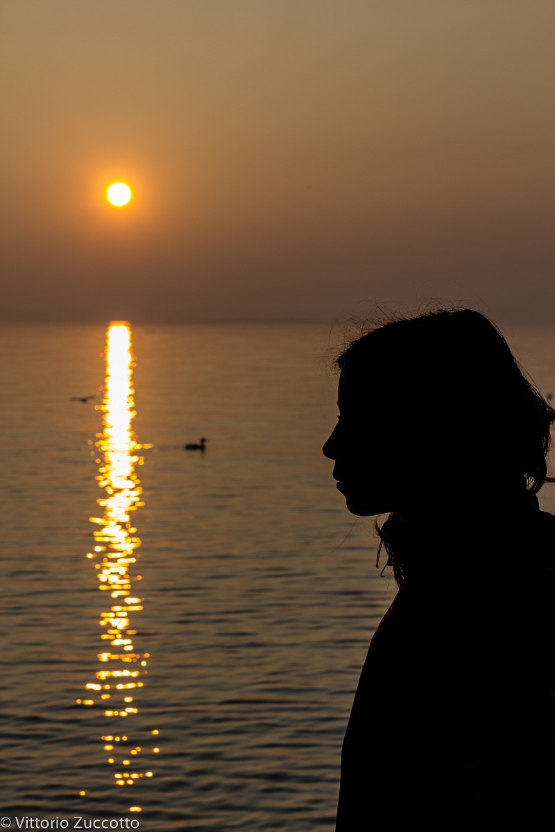 Sunset on Lake Garda
