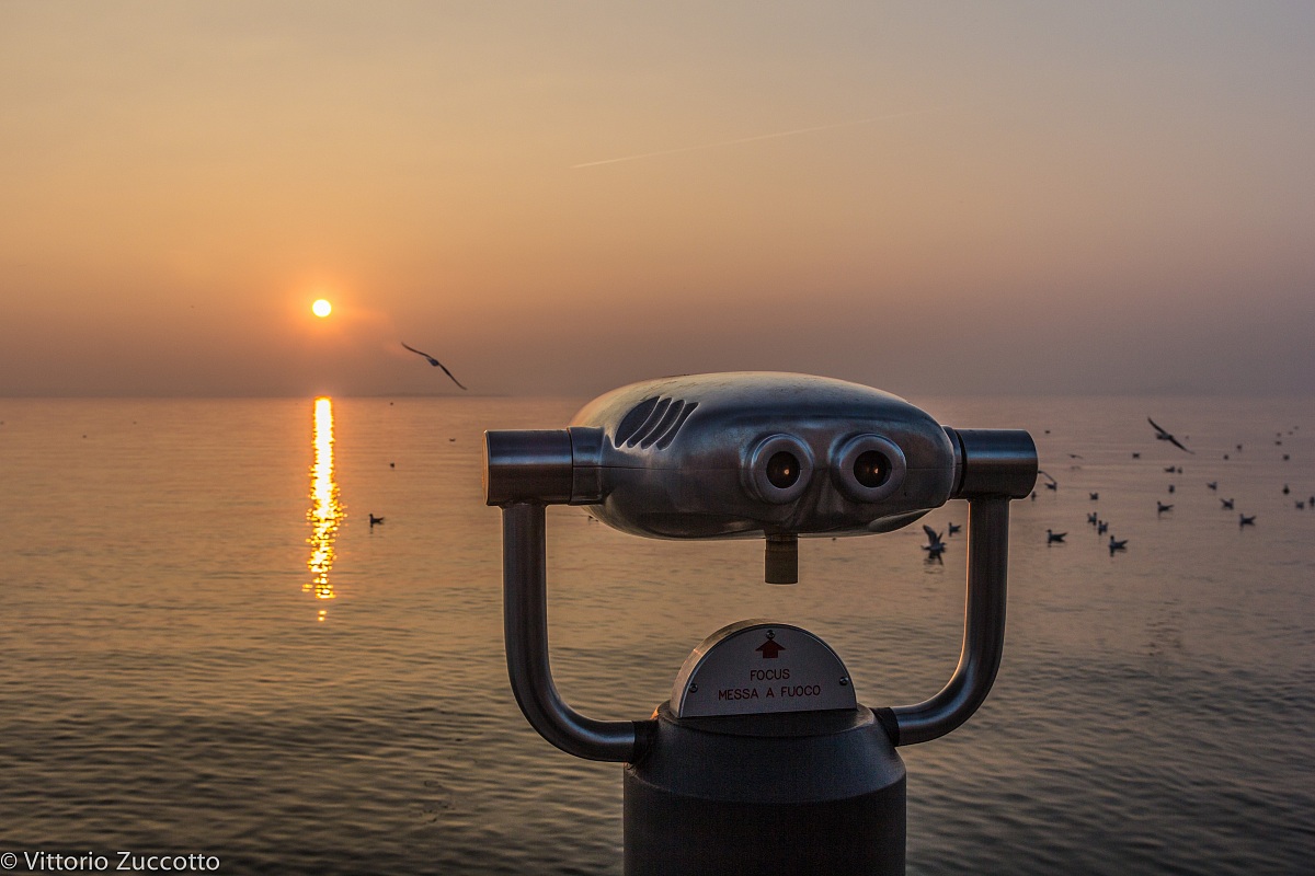 Sunset on Lake Garda