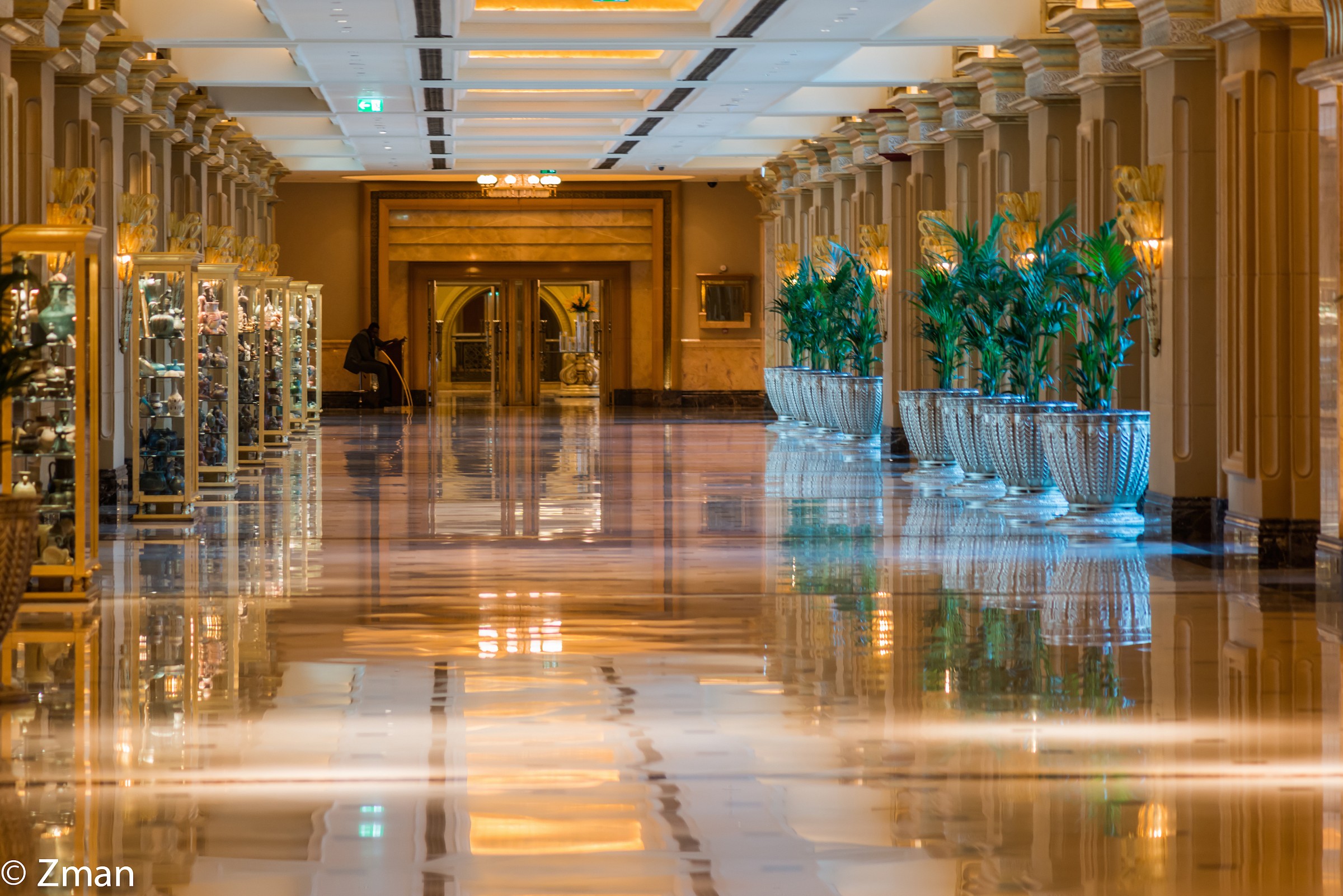 Corridoio in La Conferenza palace Hotel