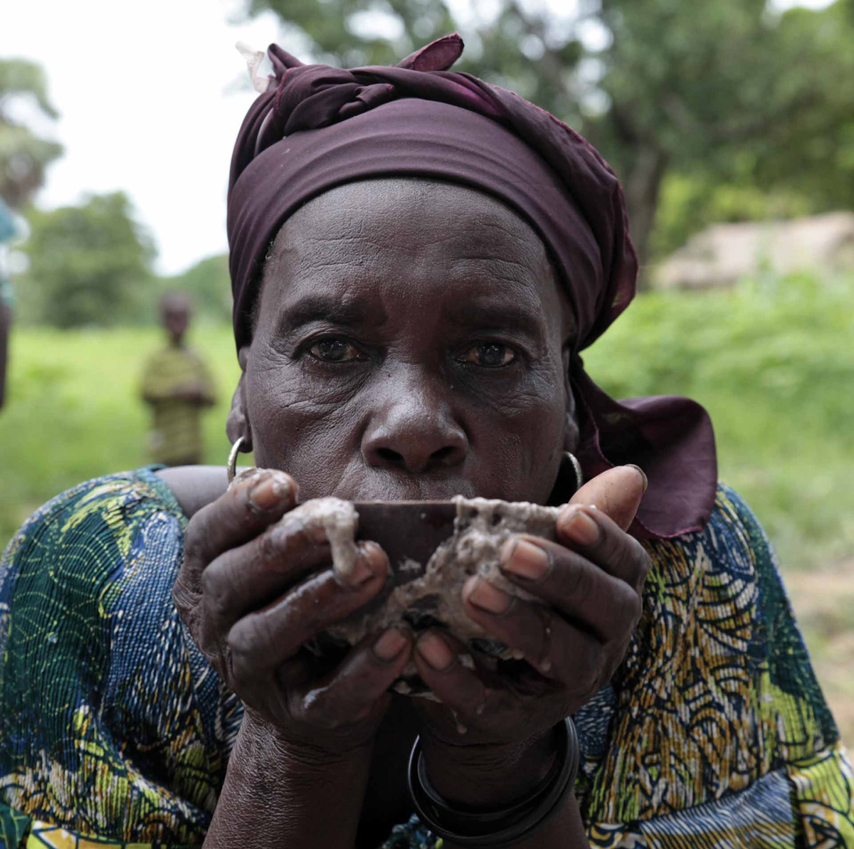 A cup of millet beer (Tchad)