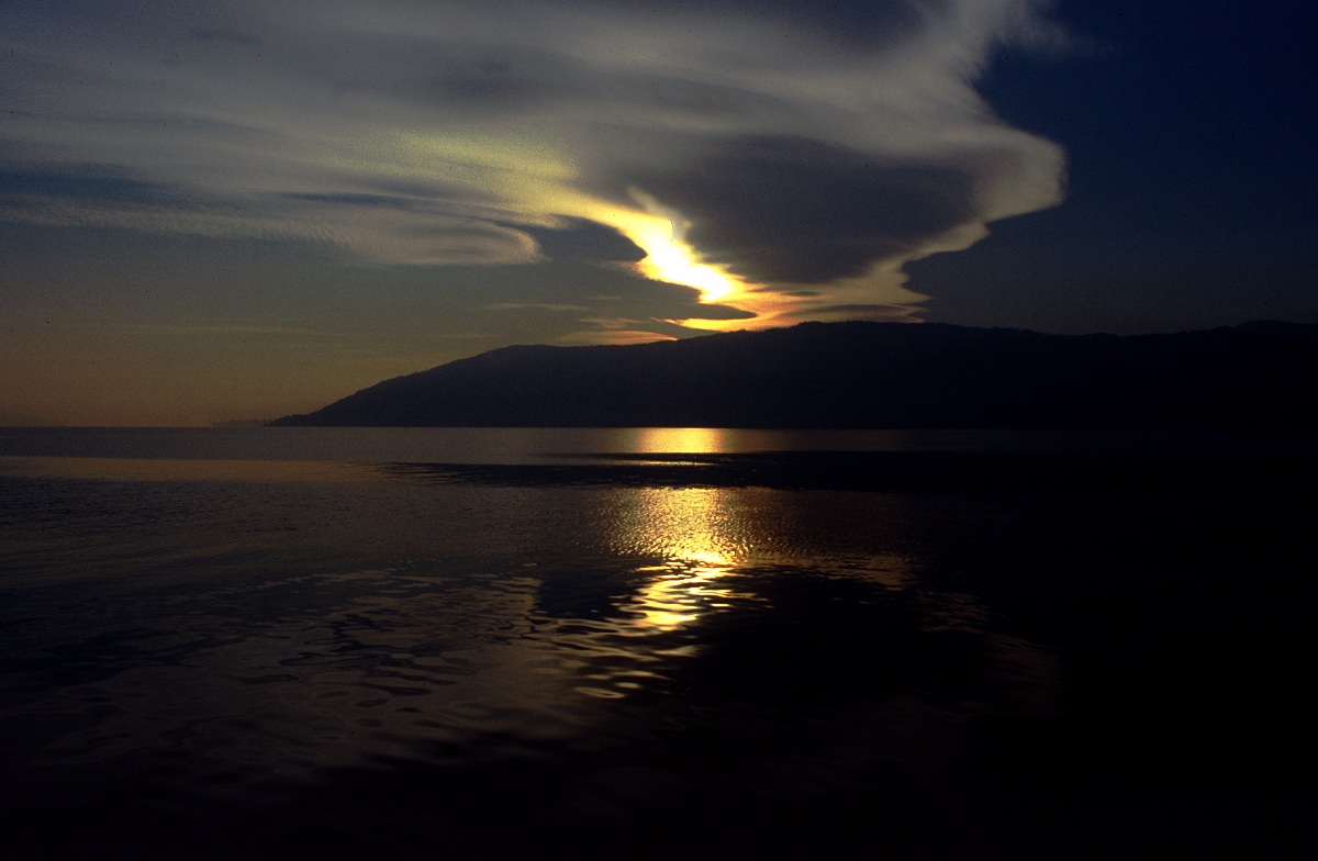 Reflections on the Lake Maggiore
