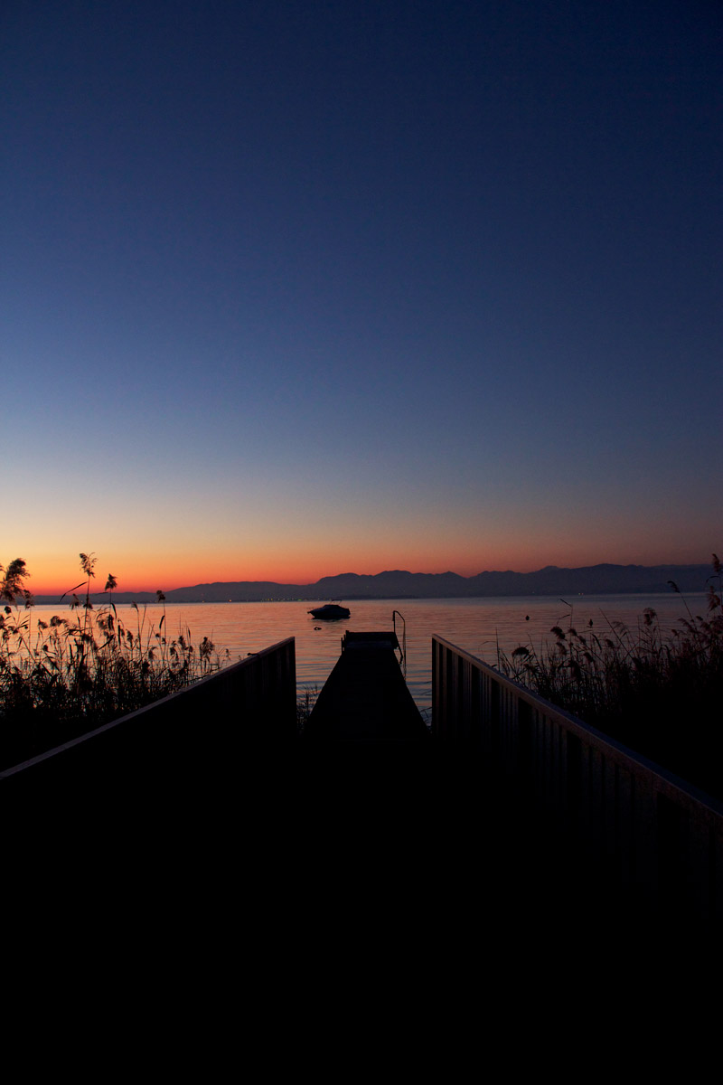 Sunset on Lake Garda