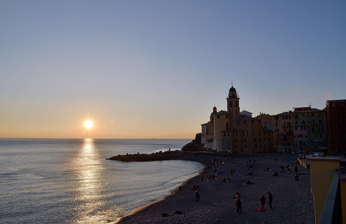 Tramonto da Camogli